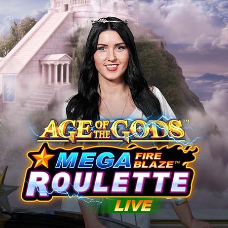 Mega Fire Blaze Age of the Gods Roulette Live
